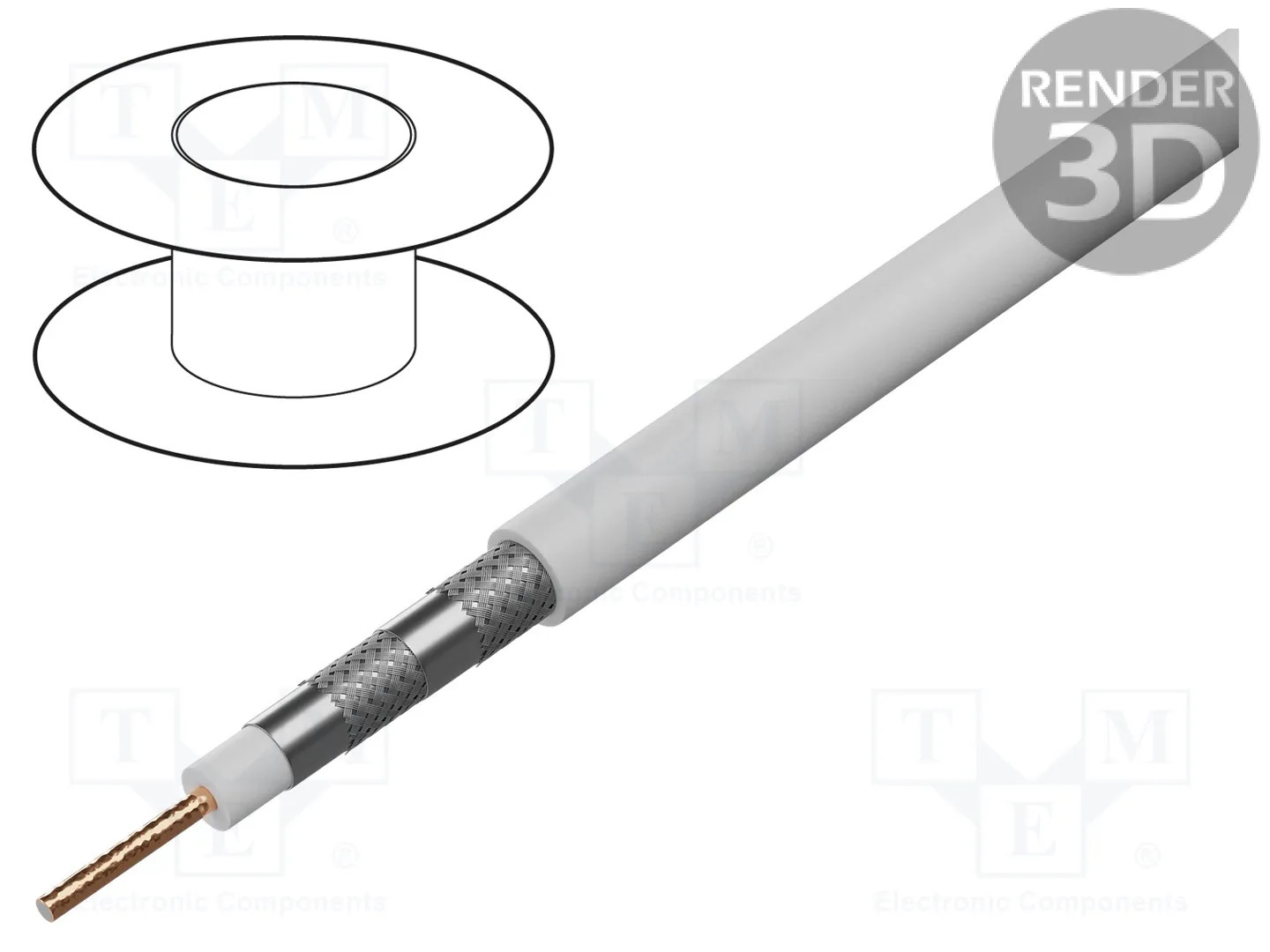 Goobay Diametro Esterno Cavo Coassiale (120 Db, Cavi Antenna), Cavo Antenna - Immagine 2