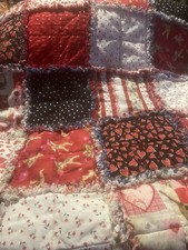 Love You Baby Rag Quilt