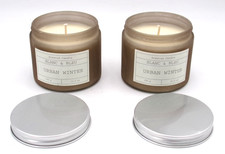 Scented Candel Blanc & Bleu Urban Winter 2 Pack 10.5 0Z Popular Scent.