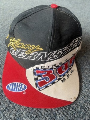 Vintage Budweiser King Racing Kenny Bernstein NHRA FIRST TO 300mph Hat!
