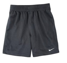 Nike Youth Mesh Shorts Dark Gray Size 6