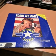 Good Morning Vietnam LaserDisc Extended Play Robin Williams Comedy Military War
