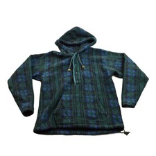 Vintage 1990s LL Bean T Snap Fleece Hoodie Women's S