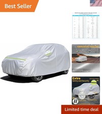 All-weather Suv Car Cover 188-198 Inches With Windproof Security Uv Protection All-weather Suv Car Cover 188-198 Inches With Windproof Security Uv Protection