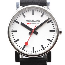 Mondaine SBB CFF FFS Men QuartzWatch Swiss Railways Official Discontinued 34mm