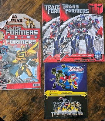 Panini Transformers Animated Leeralbum/Merlin Stickers Transformers Album