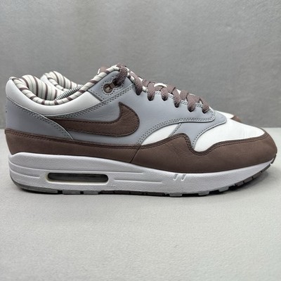 Mens Size 12.5 Nike Air Max 1 Premium Shima Shima Shoes White Plum Eclipse 2023