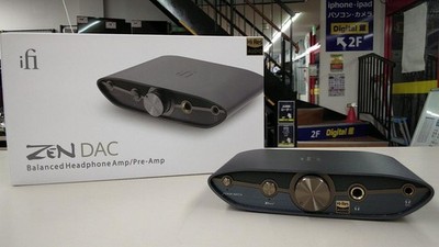 IFI-AUDIO ZEN DAC 3 USB DAC Headphone Amplifier w/ Cable & Box Tested TB02 2.0