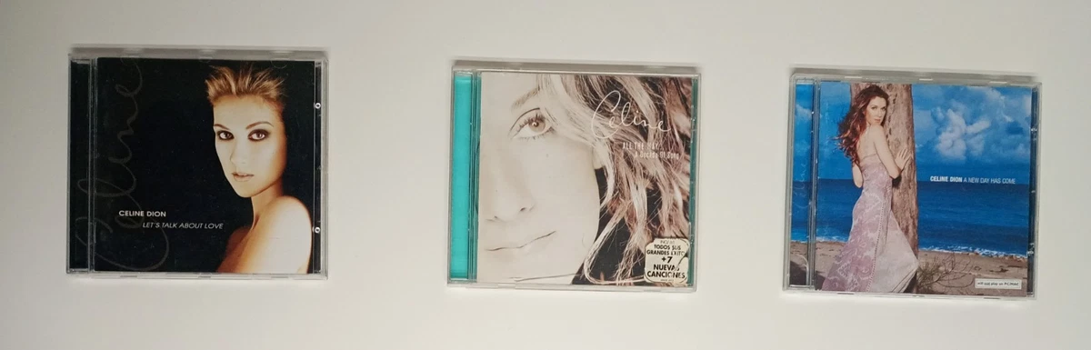CELINE DION Lets talk about love All the way A decade of song A new day has come