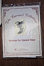 Stained Glass Pattern Angel Carousel Collection Jan Patten