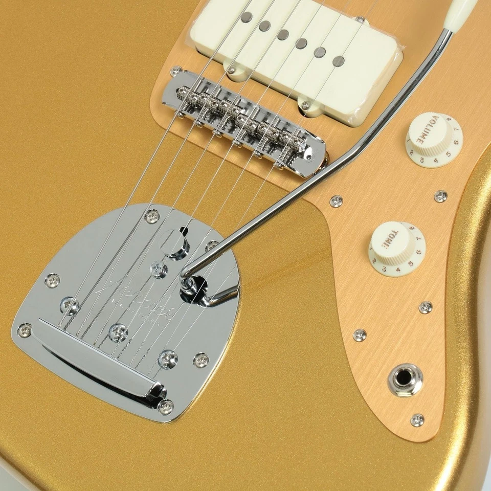 Fender FSR MIJ Tradicional Jazzmaster Cabeza a Juego Místico Azteca Dorado JAPÓN Nuevo Foto 4 de 4