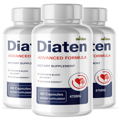 Diaten- Blood Support - 3 Bottles- 180 Capsules