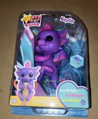 New Fingerlings 'Kaylin' Interactive Baby Dragon WowWee 3584 Action Figure