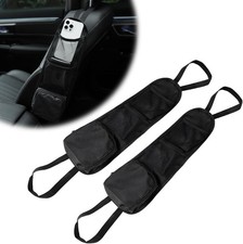 2-piece Car Seat Side Organizer With Hanging Mesh Pockets Front S Color 2pcs 2-piece Car Seat Side Organizer With Hanging Mesh Pockets Front S Color 2pcs