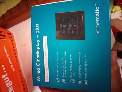 Homematic IP Wired Smart Home Glasdisplay - plus HmIPW-WGD-PL