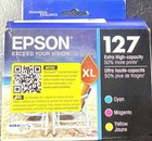 Epson T127520 Color Ink Cartridges Extra High Capacity - Cyan, Magenta, Yellow