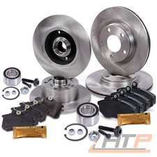 BREMSE BREMSEN SATZ SET KIT VORNE + HINTEN + RADLAGER FÜR AUDI A4 B5 8D BJ 97-98