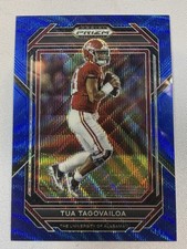 2023 Panini Prizm Draft Picks - Tua Tagovailoa #99 Blue Wave Prizm /249