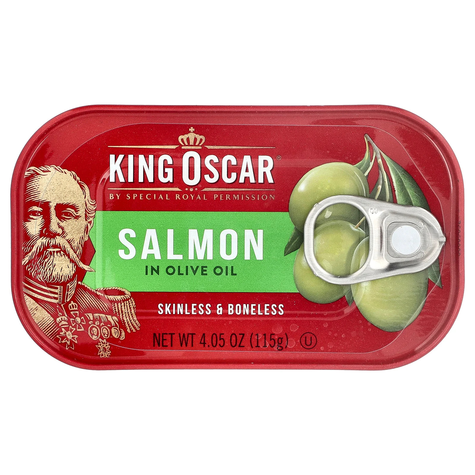 Лосось без кожи и костей в оливковом масле 405 унции 115 г 2190₽