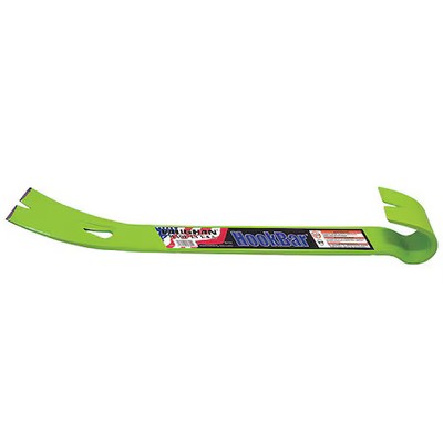Vaughan 45301 Flat Pry Bar, Rocker W/Hook, 15 In