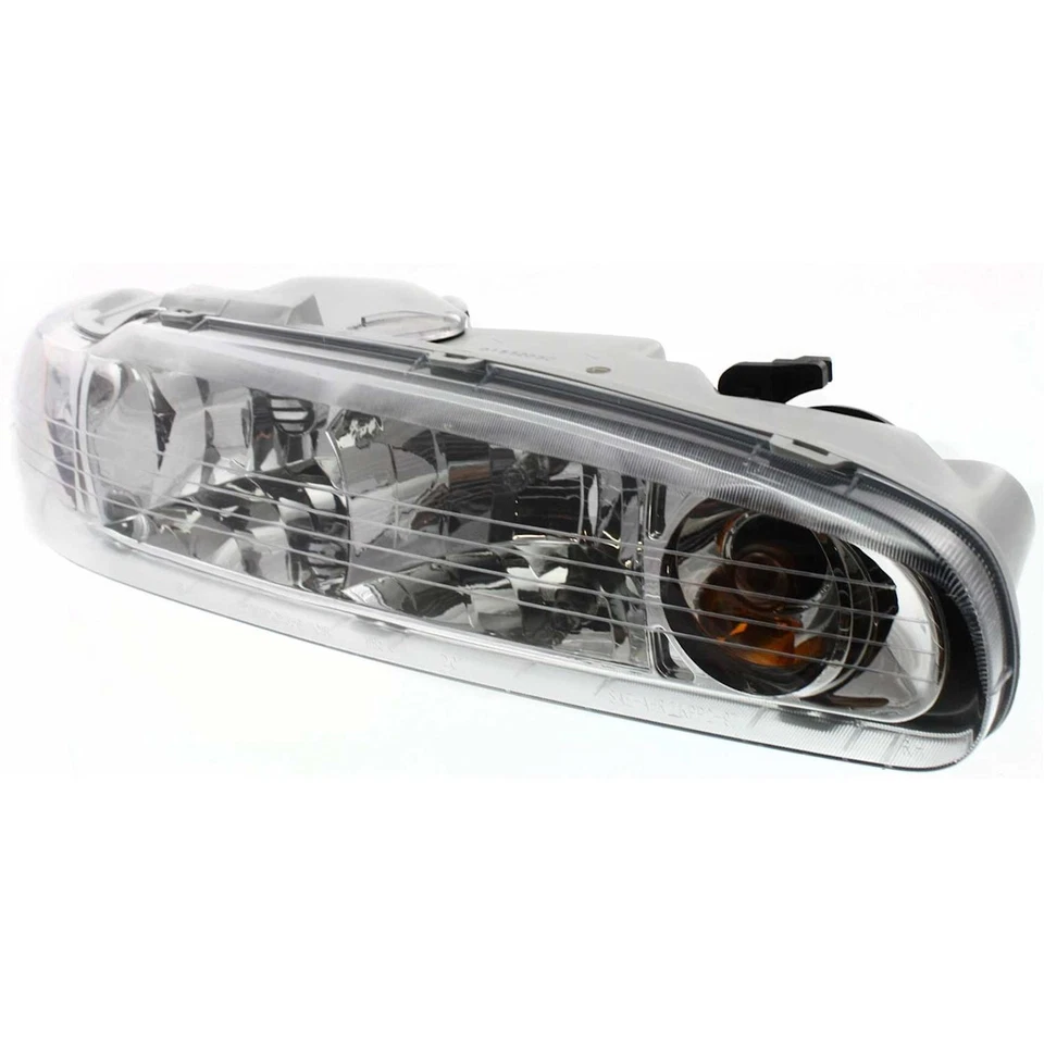 Headlight Set For 98-2002 Oldsmobile Intrigue Left and Right With Bulb 2Pc - Image 4 of 4