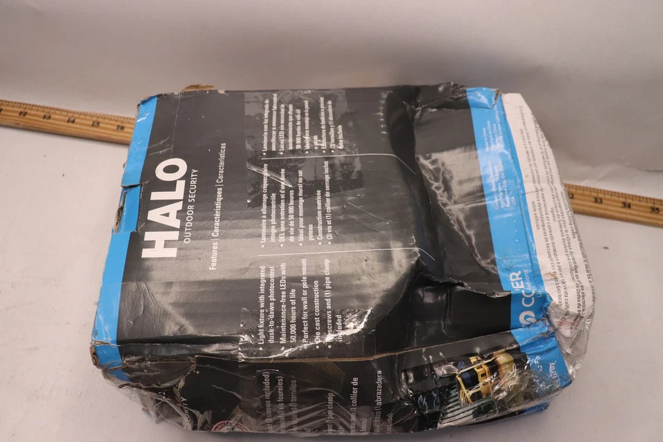 Halo Outdoor ALB Integrated LED Basic Area Light 250-Watt 4000 Lumens Grey - Image 2 of 3