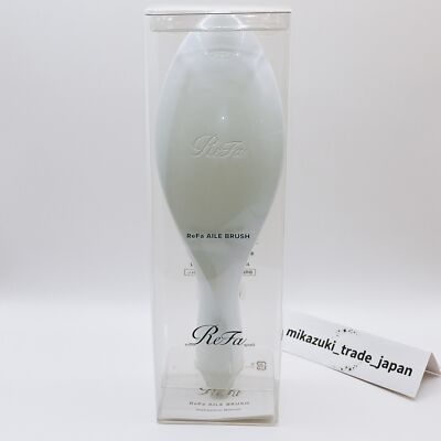 ReFa AILE BRUSH Pearl White Hairbrush W MTG Hair Care RS-BC-34A