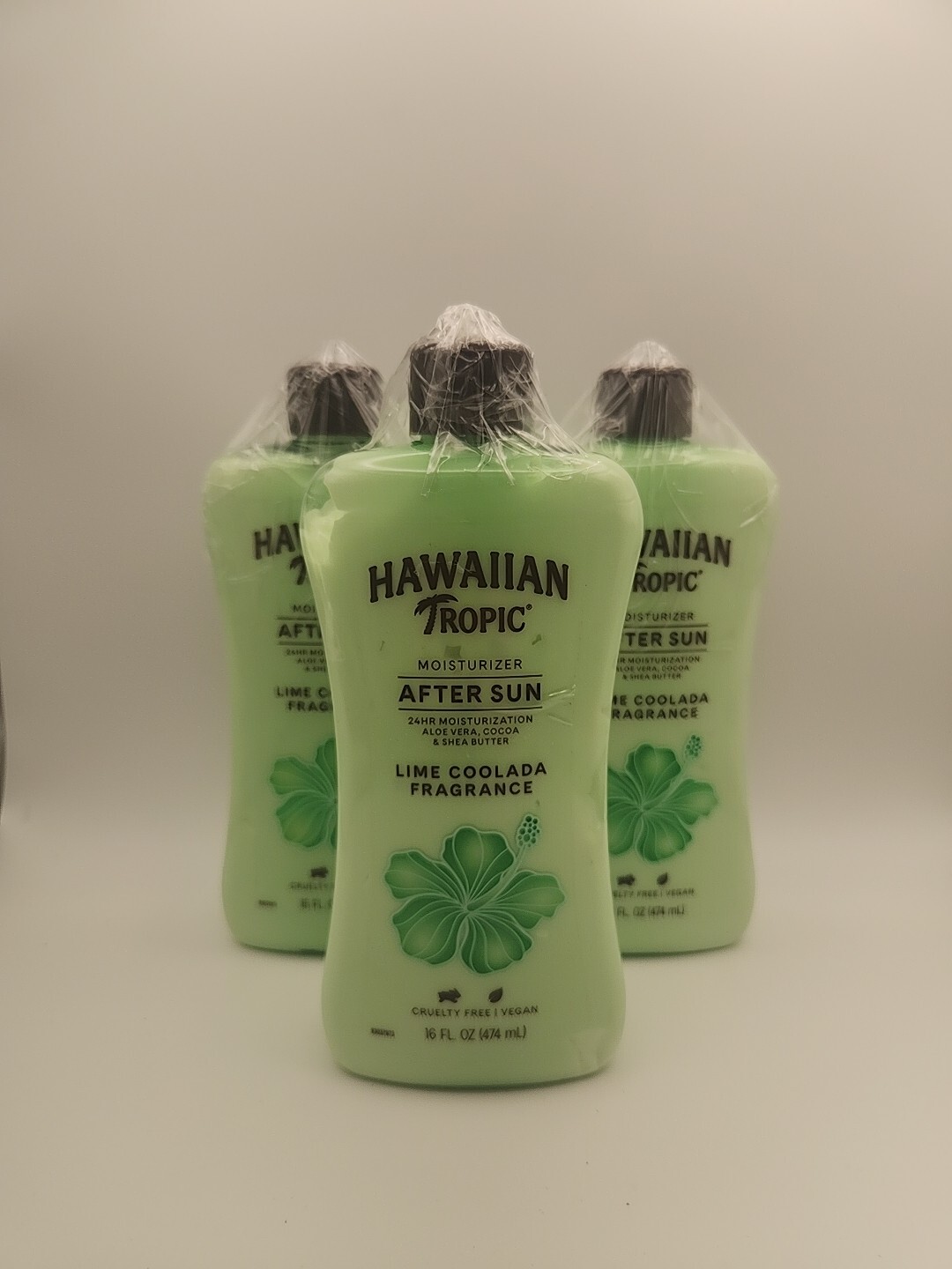 3 Pack Hawaiian Tropic After Sun Care Body Moisturizer, Lime Coolada