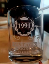 Kollea 1991 VTG Whiskey Glas. Old Fashion 11Oz