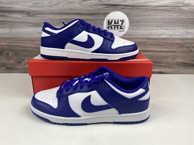 *Nike Dunk Low Retro 'CONCORD' White Shoes (DV0833 103) *NEW Men's