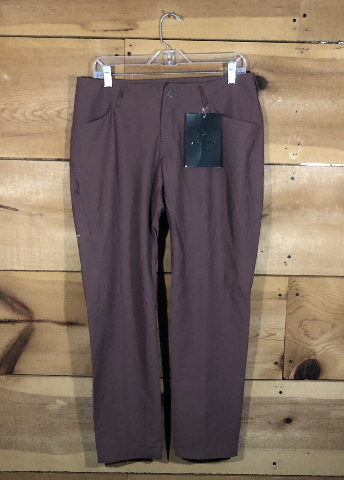 Pantaloni da trekking donna Arc'Teryx Creston AR nuovi con etichette taglia 10 outdoor trail