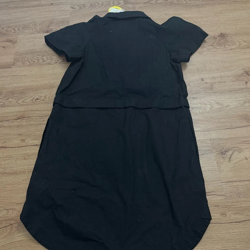 Abito camicia bidirezionale nero KATE SPADE SATURDAY taglia xs