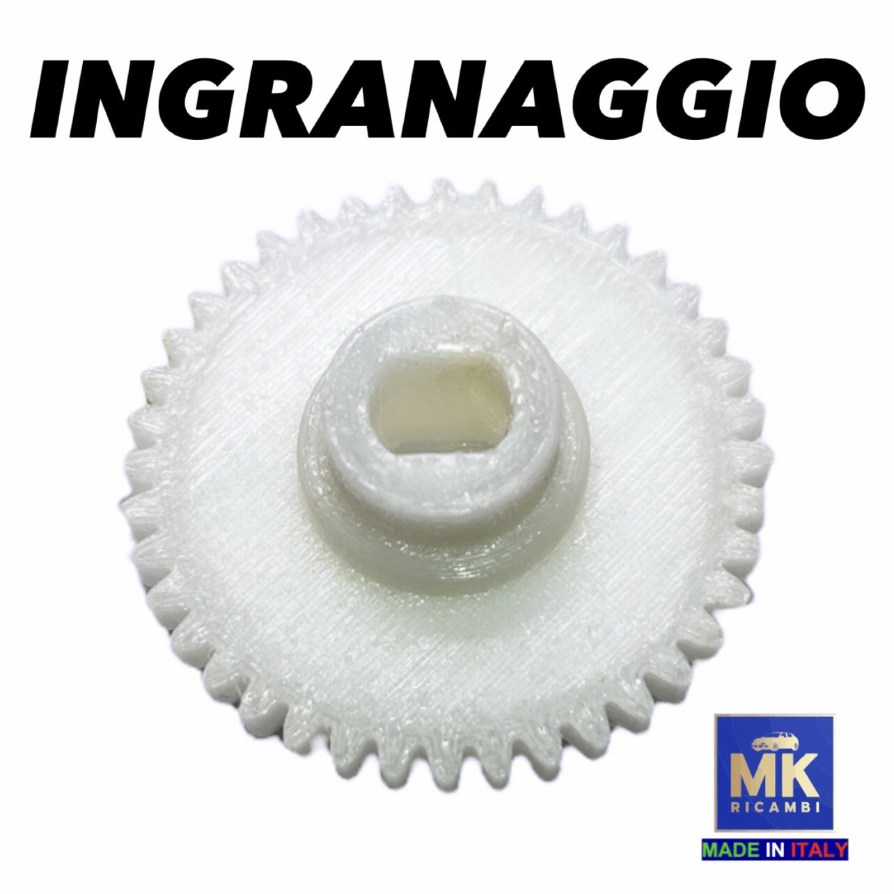 Ingranaggio Nylon Rinforzato Per Motoriduttore Saldatrice Kenta K9115065 - 1,5 RPM