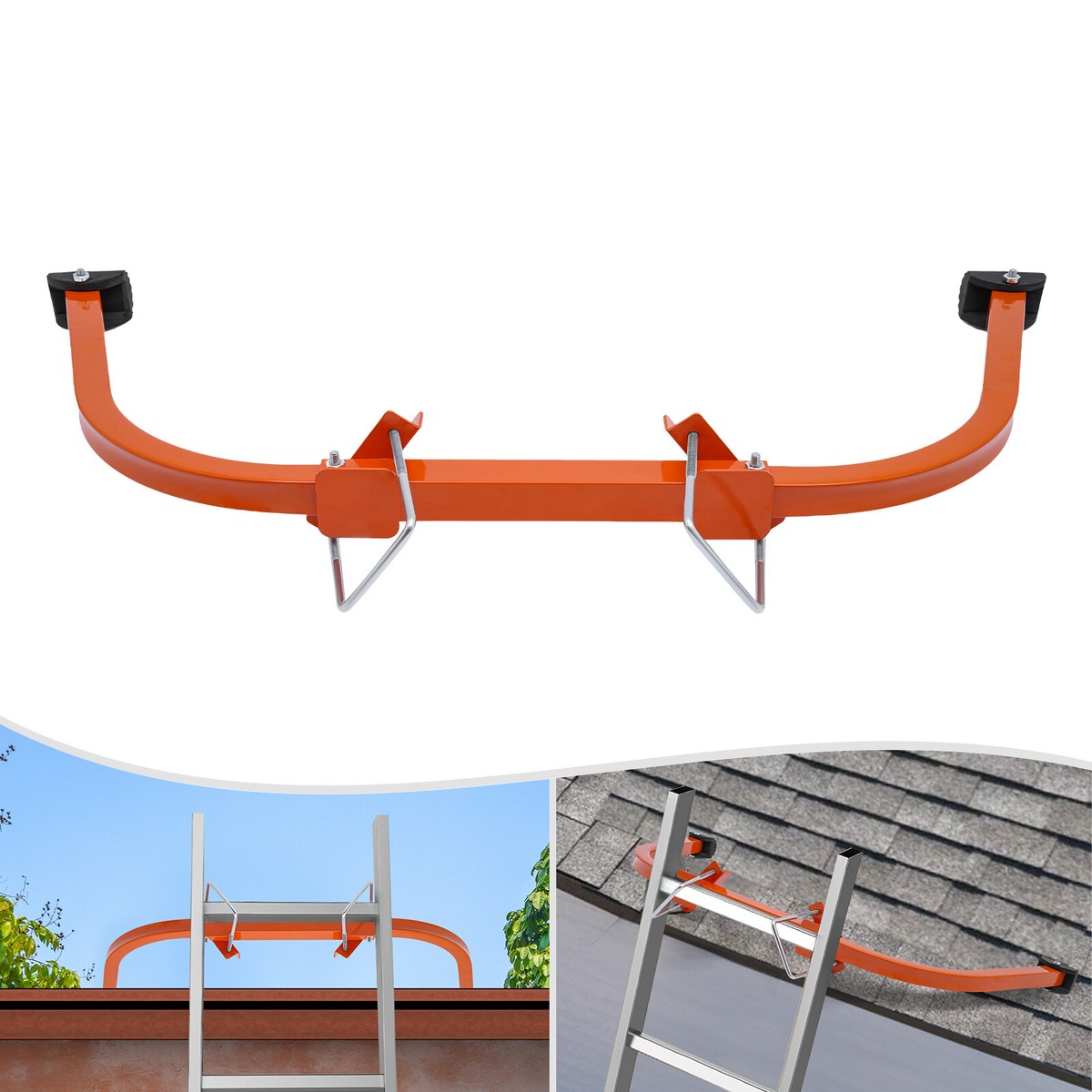 Ladder Protector Steel Gutter Guard Cone Ladder Helper Gutter Guard Stabilizer – Heavy Duty ...