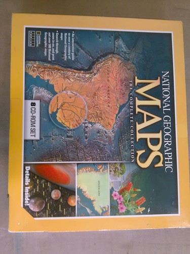 National Geographic Maps: The Complete Collection 8 CD-ROM Set 2001 mars earth - Picture 2 of 5