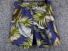 Tommy Bahama Relax Blue Floral Swim Trunks Men's Size M