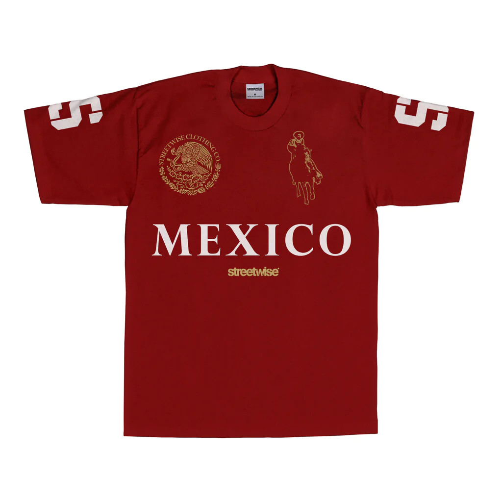 Streetwise Narco Polo T-Shirt - Mexico, Chicano Streetwear