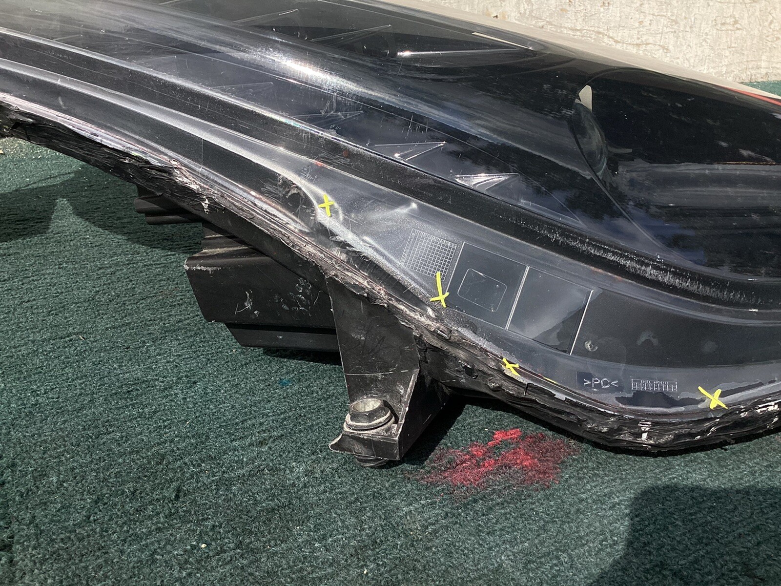 2012 2013 2014 2015 FERRARI 458 RIGHT XENON HEADLIGHT OEM USED