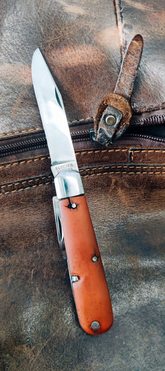 Rare 93 y.o. ELSENER SCHWYZ ( VICTORINOX ) Swiss solider Knife
