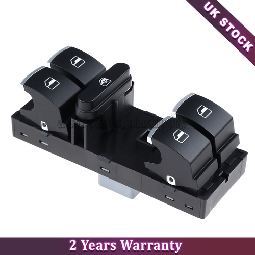 Electric Master Window Panel Switch For VW Passat Golf MK5 MK6 Jetta 5ND959857 - Picture 8 of 9