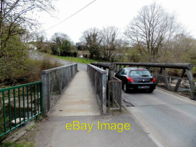 Photo 6x4 Two bridges across the Rhymney Fleur de Lys  Viewed from Ford R c2013