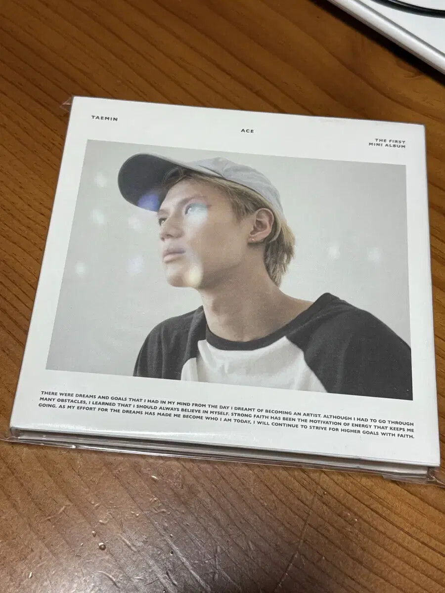 SHINee テミン ACE CD SHINee TAEMIN ACE White Ver. CD Solo Album With Photocard