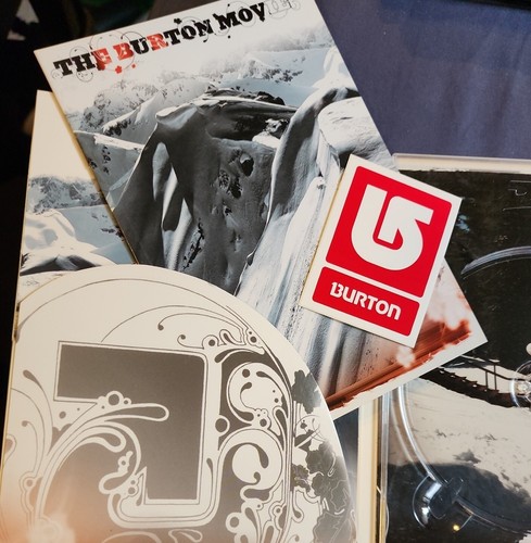 For right or wrong: The Burton Movie - CASE ONLY NO DISC, W/sticker & book, RARE - Picture 6 of 7
