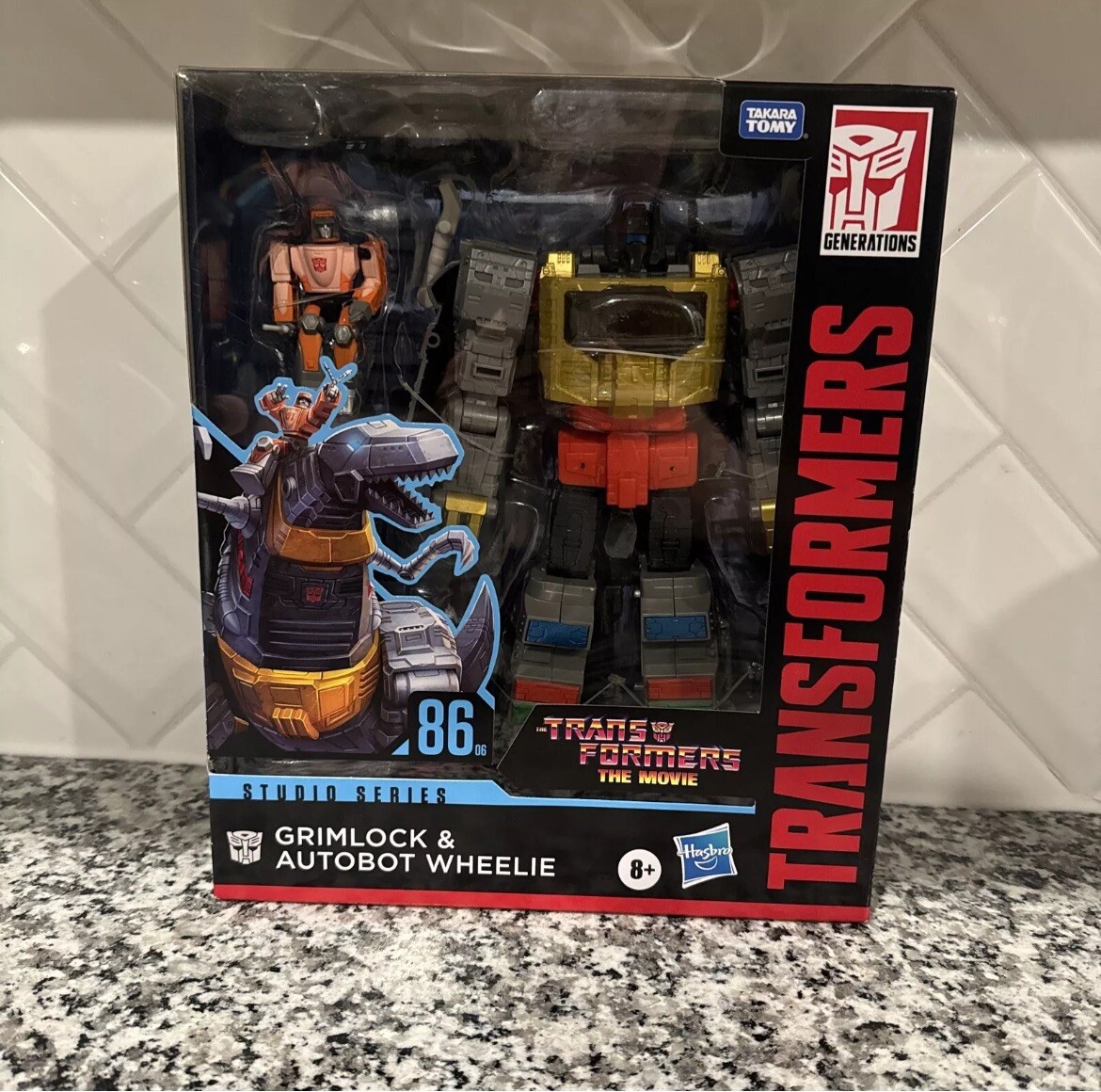 Transformers Studio Series 86 Grimlock And Wheelie - USA Seller