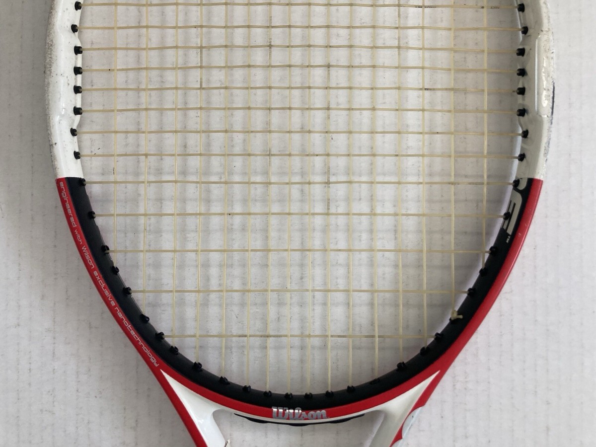 WILSON N CODE SIX ONE 95 TENNIS RACQUET RACKET 4 1/2 16X18