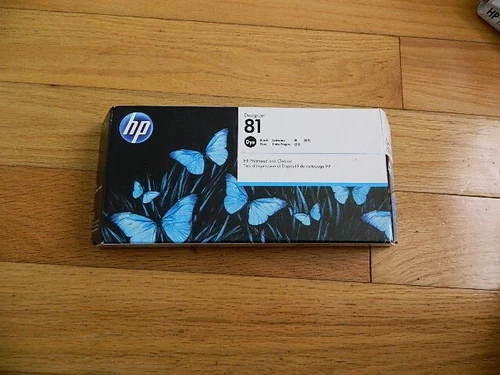 2023 GENUINE HP #81 BLACK PRINTHEAD/CLEANER DESIGNJET 5000 5500 C4950A NEW SEALE