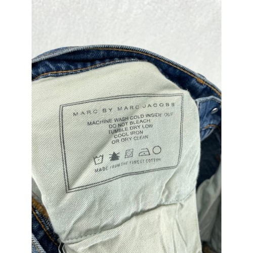 Pantalones de mezclilla informales Marc Jacobs 34 azul pierna recta para hombre - Imagen 8 de 8