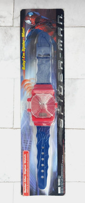 Spider-Man Movie Digital Watch Toby Maguire With Movie Phrases KFC Toy 2002 Neu