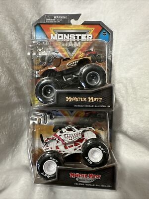 Monster Jam Truck: Brown Monster Mutt series 27 & White Monster