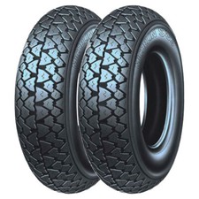 TYRE PAIR MICHELIN 100/90-10 56J + 3.50-8 46J S83
